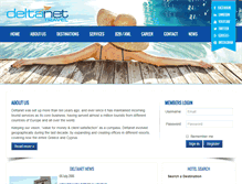 Tablet Screenshot of deltanettravel.gr